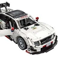 Zestaw Klocków Technicznych Autko Sportowe Białe 2489El.