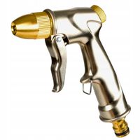 Mosiężny pistolet zraszający do ogrodu końcówka do węża mocny strumień wody