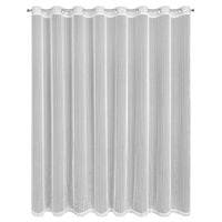 Firana na przelotkach z błyszczącą nicią NOELIA 300X250 biała