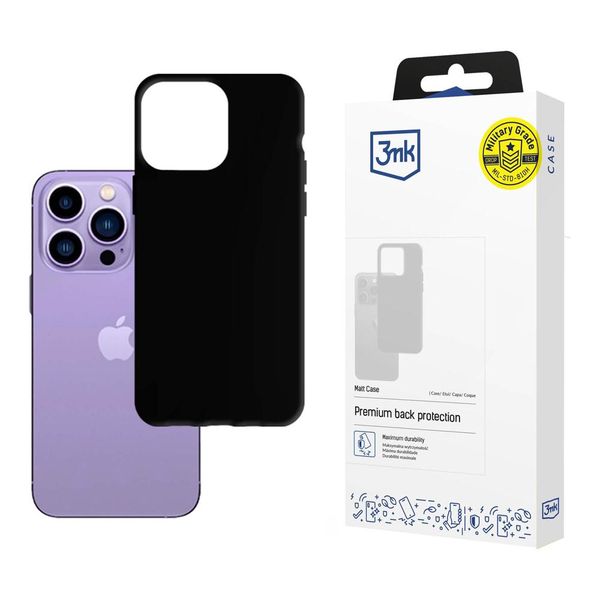 Matowe etui na Apple iPhone 14 Pro - 3mk Matt Case zdjęcie 1