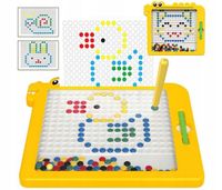 Tablica Magnetyczna Dino Board Mozaika Montessori Na Prezent Dla Dziecka