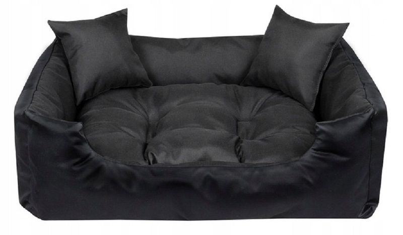 Legowisko dla psa kojec ECCO 115x95 cm wodoodporne czarne zdjęcie 3