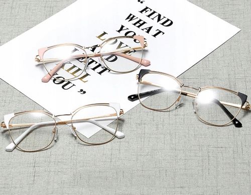 Okulary z Filtrem Niebieskim do Ekranów LCD kocie na Arena.pl