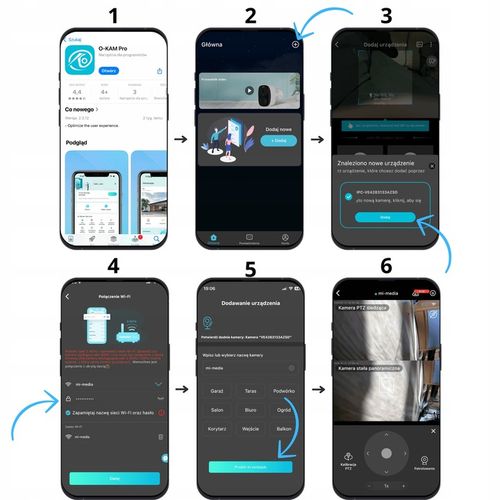 KAMERA ZEWNĘTRZNA OBROTOWA PODWÓJNA IP WiFi HD 5X ZOOM SMART DETEKCJA ALARM na Arena.pl