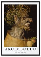 Plakat w ramie giuseppe archimboldo the winter 30x40 cm w czarnej ramie
