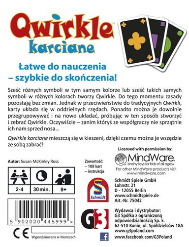 Qwirkle karciane na Arena.pl