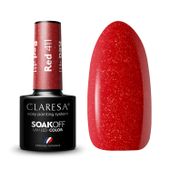 CLARESA Lakier hybrydowy RED 411 - 5g