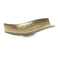 Misa patera metalowa PEDRO 33X15X8 złota