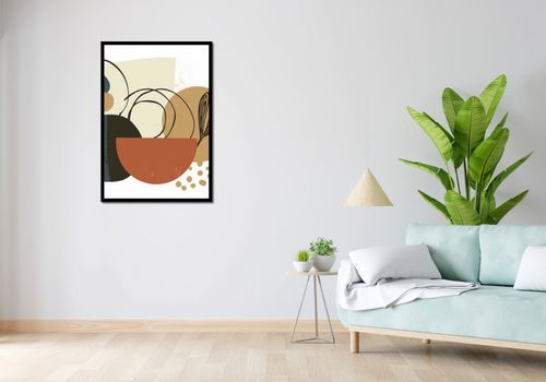 Plakat 68x98cm Kolaż Roślin na Arena.pl
