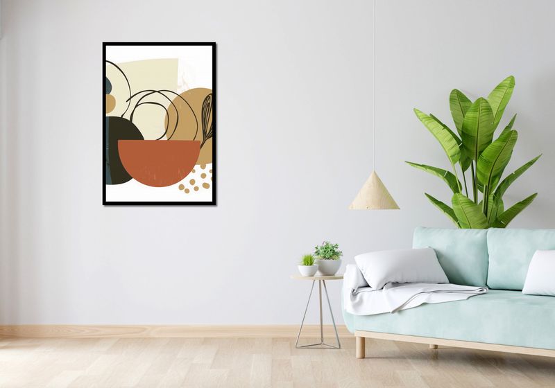 Plakat 68x98cm Kolaż Roślin zdjęcie 4
