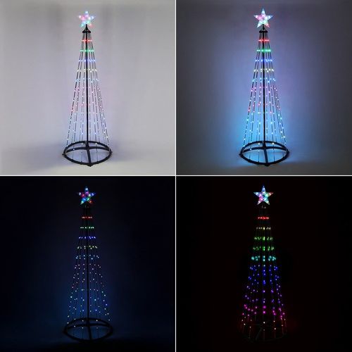 Choinka świecąca 370 LED, 210 cm na Arena.pl