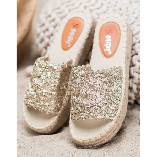 Klapki Espadryle Na Platformie r.36 na Arena.pl