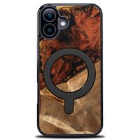 etui bewood unique do iphone 16 - 4 żywioły - ogień z magsafe