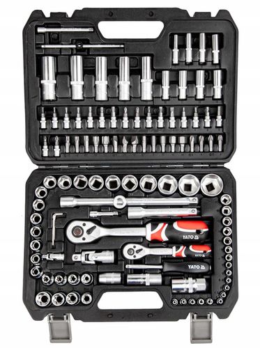 ZESTAW KLUCZY NASADOWYCH KLUCZE NASADOWE YATO 108 na Arena.pl