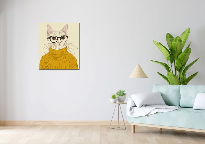 Obraz 60x70cm Intelektualista zdjęcie 2