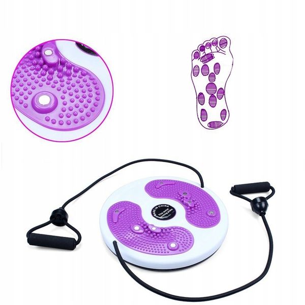 Twist Board z podeszwą masującą do bioder i talii, sprzęt do ćwiczeń w domu zdjęcie 4