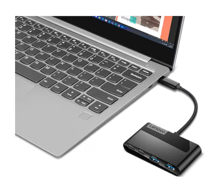 Lenovo Accessories Select USB-C 4-port Hub zdjęcie 3