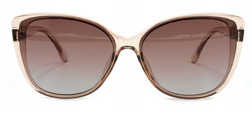 OKULARY PRZECIWSŁONECZNE DAMSKIE POLARYZACYJNE UV400 ETUI CIENIOWANE SZKŁA na Arena.pl