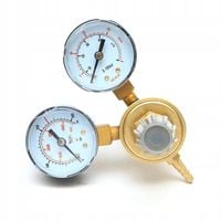 REDUKTOR CIŚNIENIOWY 2 ZAWORY CO2 ARGON 230 BAR CIŚNIENIA 0,5 - 10 DO BUTLI