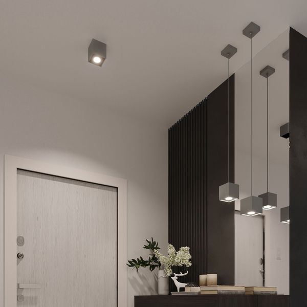 Lampa wisząca QUAD 1 szary zdjęcie 7