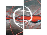 60X60CM TANIEC TONI DWU OBRAZ ŚCIAN