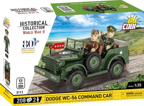 COBI HC WWII Dodge WC-56 Command Car 208kl 3111 na Arena.pl
