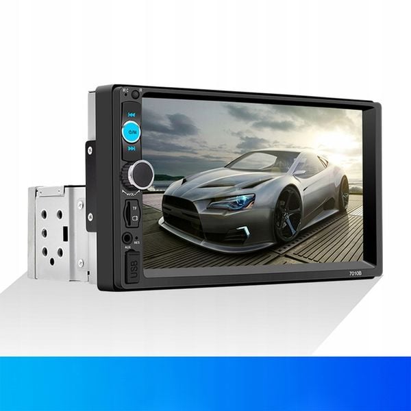 RADIO SAMOCHODOWE BLUETOOTH 1 DIN 7" USB MICRO SD 4x45W DOTYKOWY EKRAN zdjęcie 3