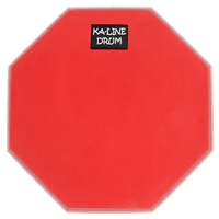 Pad perkusyjny do ćwiczeń treningowy dla perkusistów PPM300 8 20cm Czerwony