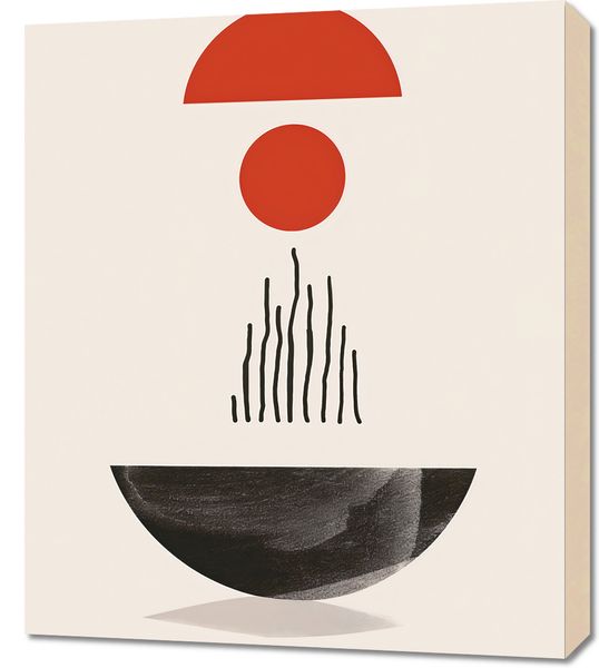 Obraz 60x70cm Półokrągła Forma zdjęcie 1