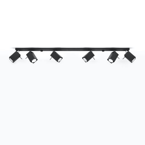 Plafon MERIDA 6L czarny na Arena.pl