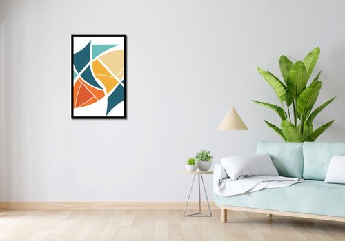 Plakat 53x81cm Geometria Wiatru na Arena.pl