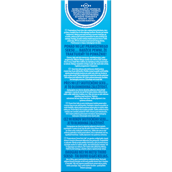 Prezerwatywy Durex Extra Safe A12 zdjęcie 4