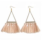 kolczyki chwosty trójkąt łosiowy k1154los