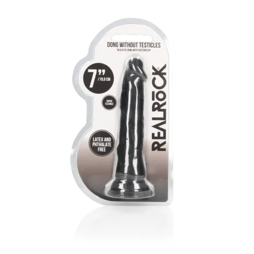 realrock model 17 cm - anatomiczny silikonowy model z widoczną teksturą na Arena.pl