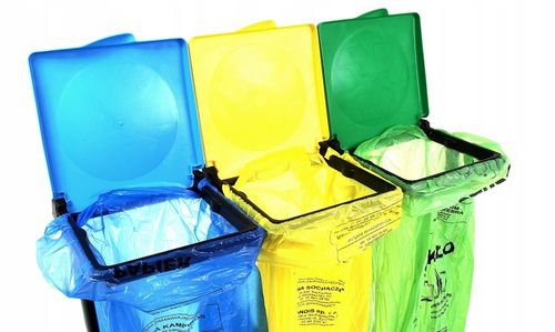 Stojak worki Segregacji Kosz Śmieci 3 Stanowiska na Arena.pl