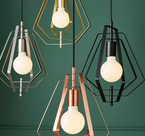 LED LAMPA WISZĄCA AURORA E27 35CM ZŁOTA na Arena.pl