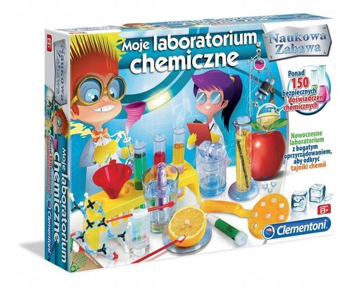 Moje Laboratorium Chemiczne. Clementoni. 60250 na Arena.pl