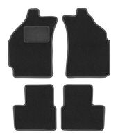 Dywaniki welurowe LUX Chevrolet Matiz 2004-2009 hatchback grafitowe
