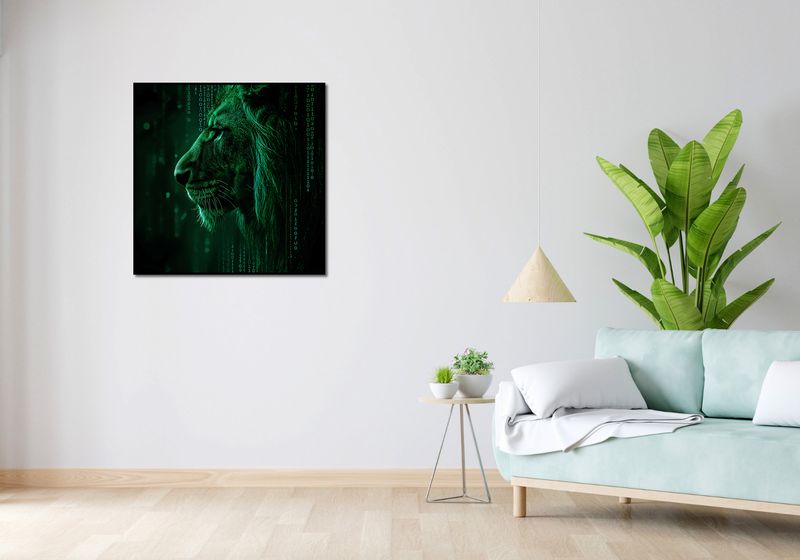 Plakat 80x80cm Kod Siły zdjęcie 4