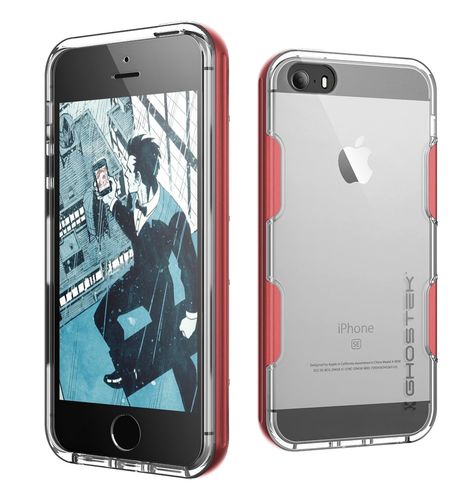 Ghostek Cloak Apple iPhone 5S/SE Red + Szkło na Arena.pl