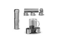 Kuchenka metalowa Samotny Wilk w pokrowcu