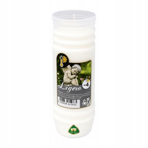 Wkłady do Zniczy Rewelacyjne na Upały Parafinowe 4 dni x20 Czyste Wypalanie na Arena.pl