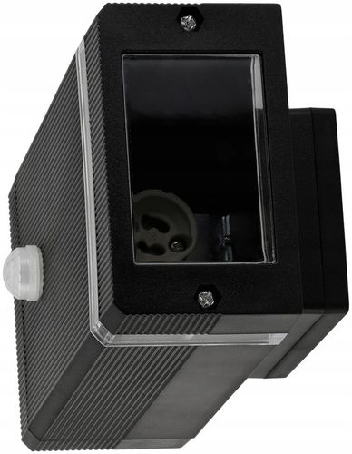 Lampa Elewacyjna Zewnętrzna LED Z Czujnikiem Ruchu i Zmierzchu 1x GU10 PIR na Arena.pl