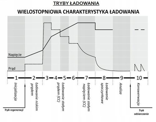 ŁADOWARKA DO AKUMULATORA 12V 24V MW-SC8E MWPower na Arena.pl