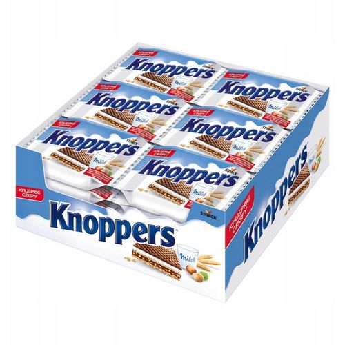 ZESTAW STORCK wafel KNOPPERS CRISPY 25g x 24 szt na Arena.pl