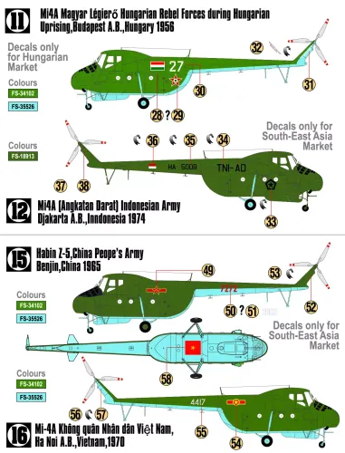 Mil Mi-4 Hound, F-04, 1:72 na Arena.pl