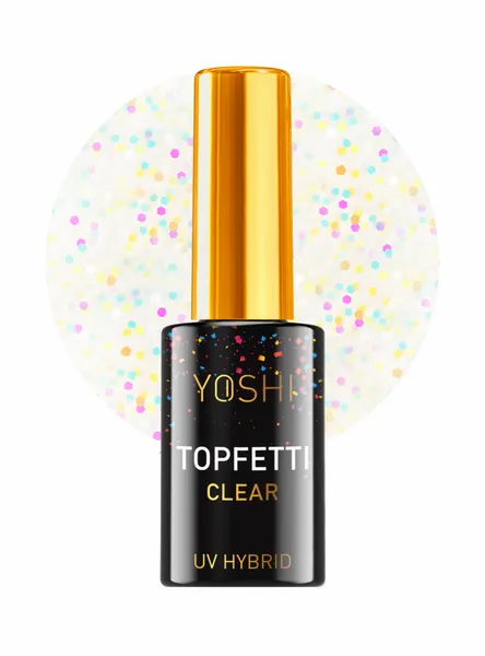 YOSHI Top hybrydowy TOPFETTI CLEAR - 10ml zdjęcie 1