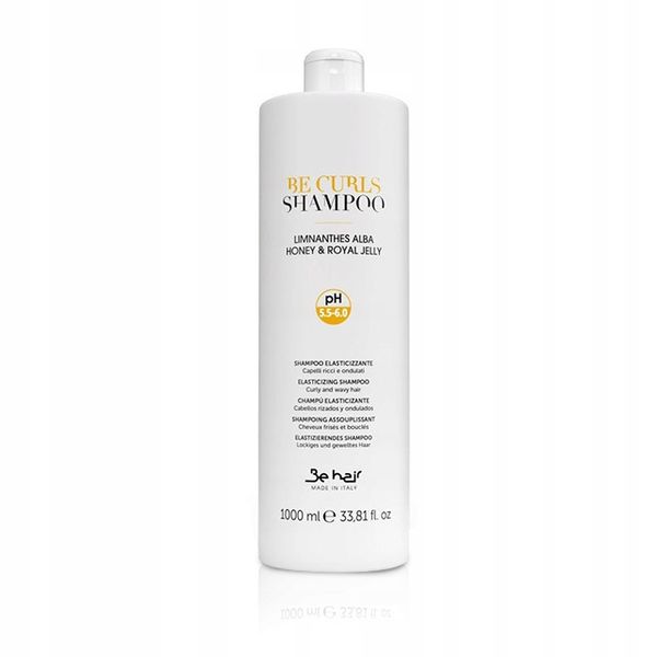 BE HAIR Szampon do włosów kręconych BE CURLS - 1000ml zdjęcie 1