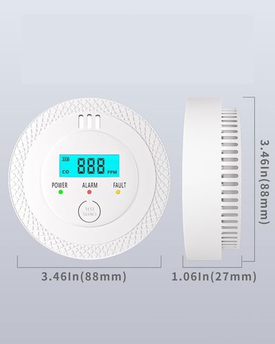 CZUJNIK CZADU GAZU TLENKU WĘGLA CO DETEKTOR LCD ALARM DŹWIĘKOWY I na Arena.pl