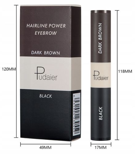 STEMPEL DO BRWI POMADA BRĄZOWY CZARNY 2 KOLORY NR1 na Arena.pl